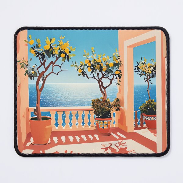 Item preview, Amalfi Lemon Breeze designed and sold by ONYX Pixee.
