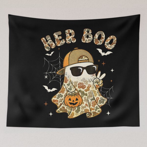 Item preview, Her Boo His Boo Matching Couple Halloween Costume designed and sold by stershopepie.