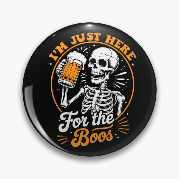 Item preview, Im Just Here For The Boos Halloween Skeleton Costume designed and sold by stershopepie.