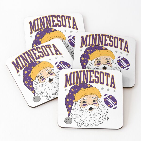 Item preview, Minnesota Football Santa Winter Team Spirit Design designed and sold by AmyColema57042.