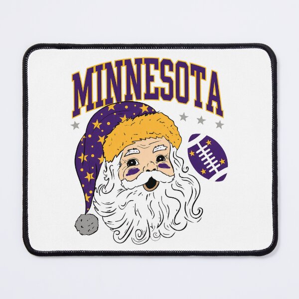 Item preview, Minnesota Football Santa Winter Team Spirit Design designed and sold by AmyColema57042.