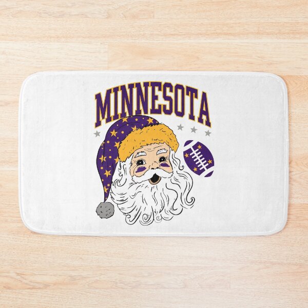 Item preview, Minnesota Football Santa Winter Team Spirit Design designed and sold by AmyColema57042.
