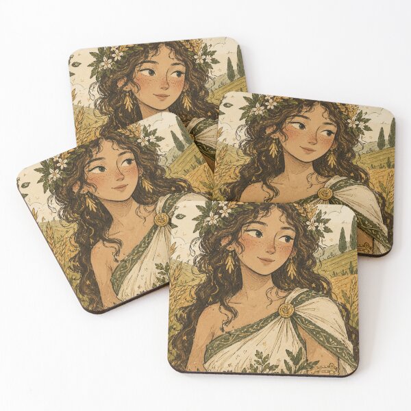 Item preview, Greek Mythology: Demeter Goddess of Agriculture designed and sold by bapupa.