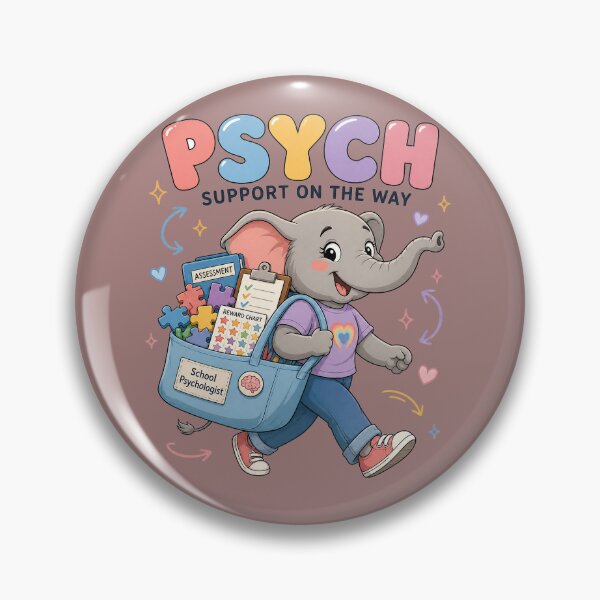 Item preview, School Psychologist Elephant Support  designed and sold by MOCH- ART.