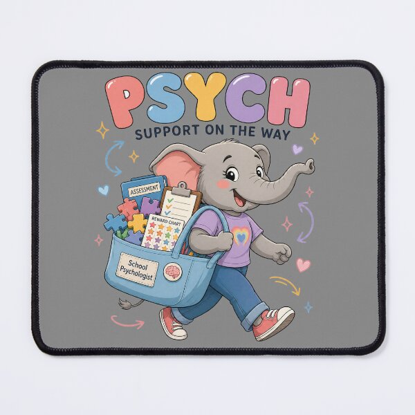 Item preview, School Psychologist Elephant Support designed and sold by MOCH- ART.