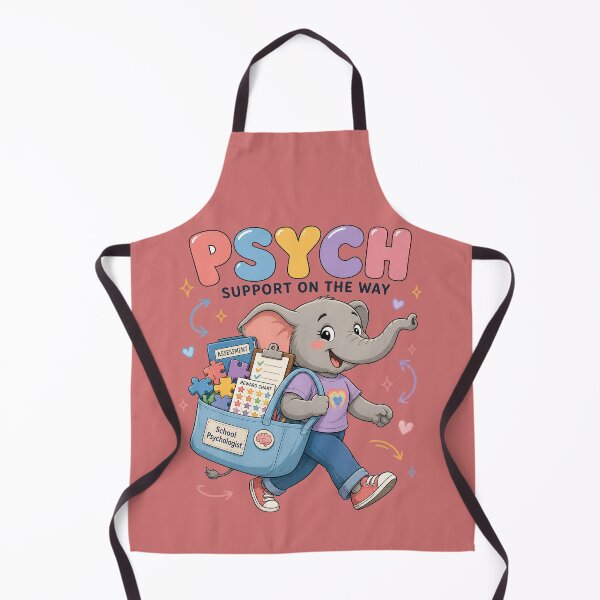 Item preview, School Psychologist Elephant Support designed and sold by MOCH- ART.