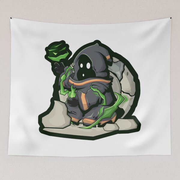 Item preview, Character dark green wizard with green light  designed and sold by brooklynngalen.