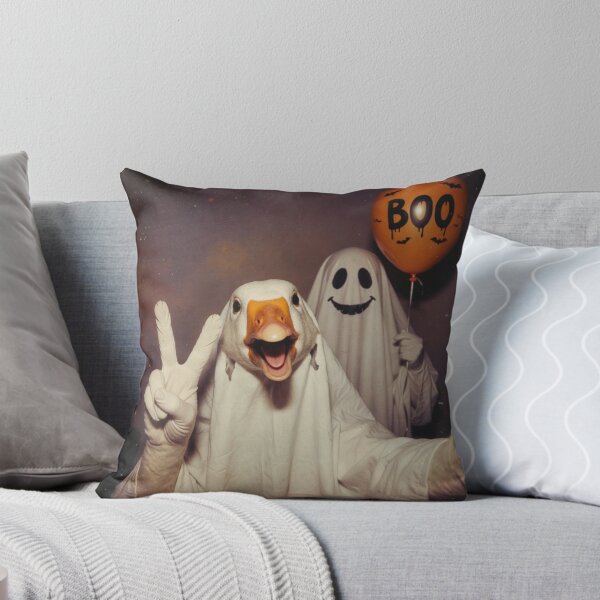 Item preview, Funny Ghost Goose Selfie Vintage Polaroid Halloween designed and sold by CF_VintageDesign.