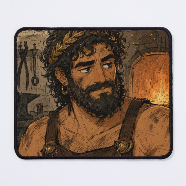 Item preview, Greek Mythology: Hephaestus God of Fire designed and sold by bapupa.