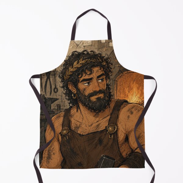 Item preview, Greek Mythology: Hephaestus God of Fire designed and sold by bapupa.