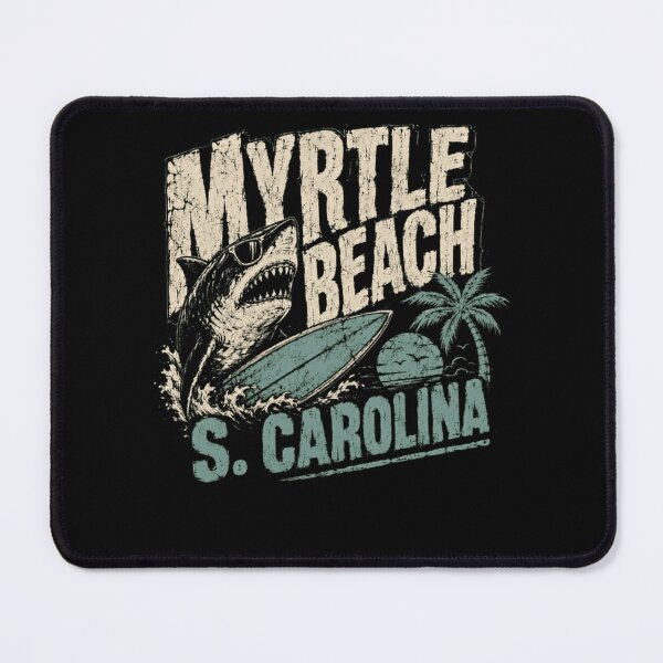 Item preview, Myrtle Beach S. Carolina Surfing Shark Vacation Souvenir designed and sold by HumansStuck12.