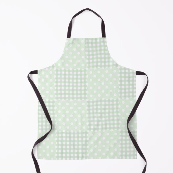 Item preview, Sage Green Checks and Dots designed and sold by SmallDart Creations.