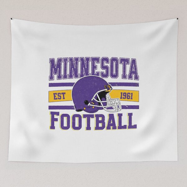 Item preview, Minnesota Football Vintage Helmet Sports Design designed and sold by ThomasBro68535.