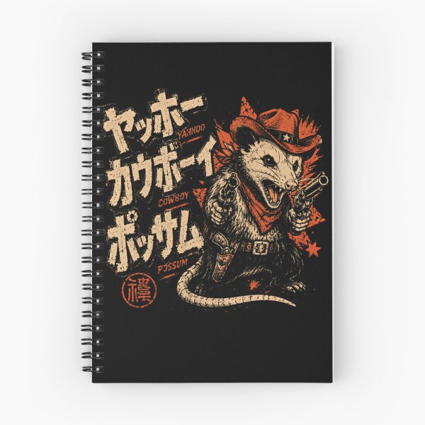 Item preview, Yahhoo Cowboy Possum Western Animal Outlaw designed and sold by RetroMini2026.