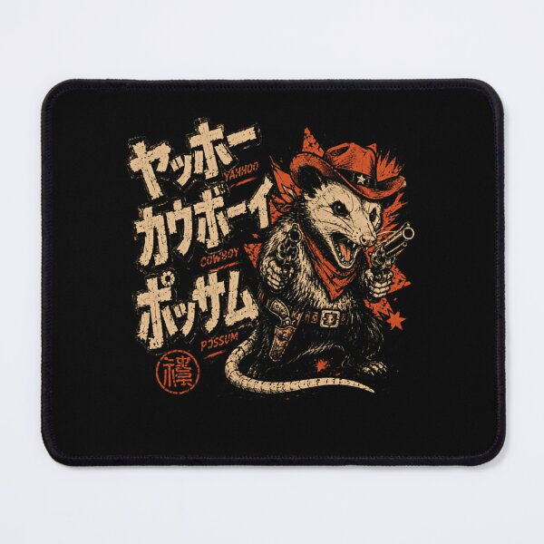 Item preview, Yahhoo Cowboy Possum Western Animal Outlaw designed and sold by RetroMini2026.