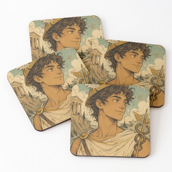 Item preview, Greek Mythology: Hermes God of Messengers designed and sold by bapupa.