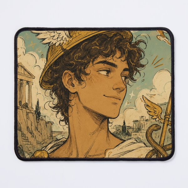 Item preview, Greek Mythology: Hermes God of Messengers designed and sold by bapupa.