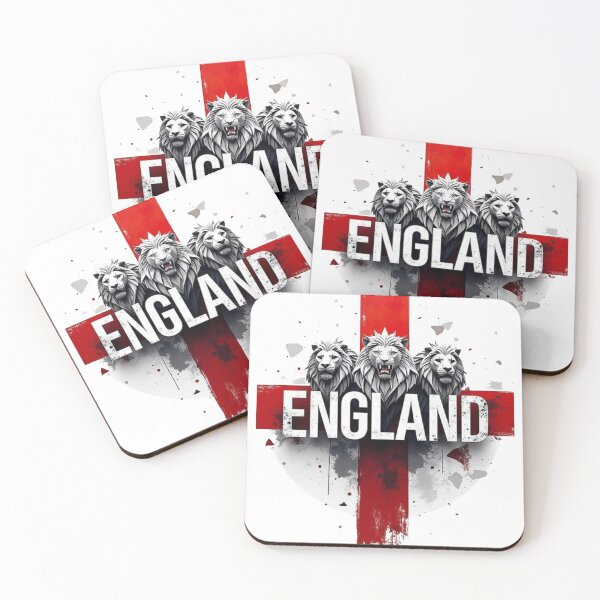 Item preview, England Three Lions Football Crest Art designed and sold by DKSH1234.