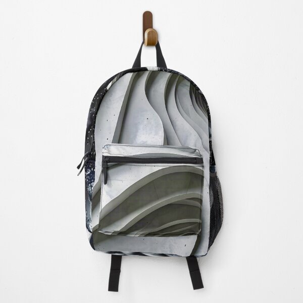 Item preview, Intricate Abstract Structures in Gray Stone designed and sold by Vicky Brago-Mitchell®.