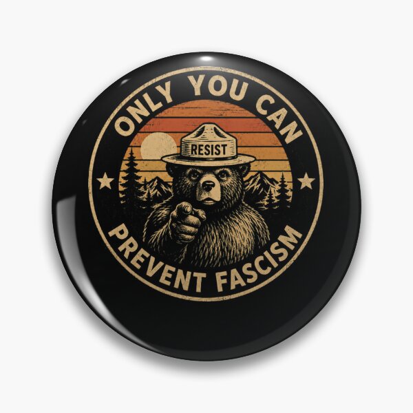 Item preview, Only You Can Prevent Fascism Resist Anti Fascist Political Activist designed and sold by HumansStuck12.