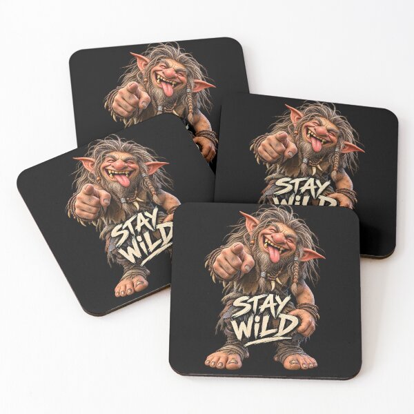 Item preview, Stay Wild Troll – Funny Norwegian Troll Nordic Folklore Design designed and sold by R3X .
