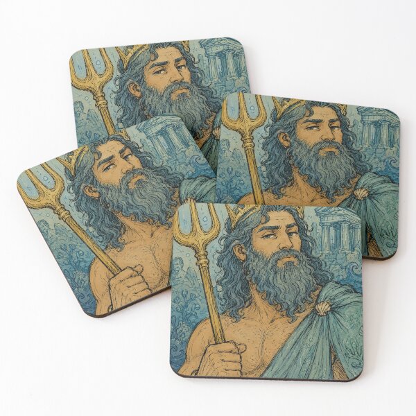 Item preview, Greek Mythology: Poseidon God of the Sea designed and sold by bapupa.