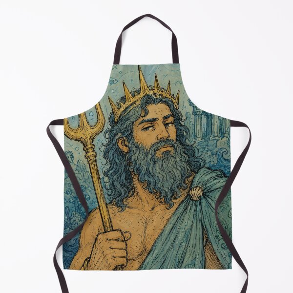 Item preview, Greek Mythology: Poseidon God of the Sea designed and sold by bapupa.