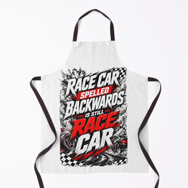 Item preview, Race Car Spelled Backwards Is Still Race Car designed and sold by zakvisuals.
