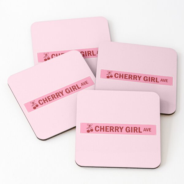 Item preview, Cherry Girl Avenue. Red And Pink Gothic. Street Sign. designed and sold by CoCoArt-Ua.