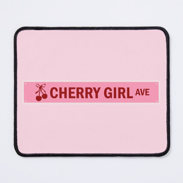 Item preview, Cherry Girl Avenue. Red And Pink Gothic. Street Sign. designed and sold by CoCoArt-Ua.