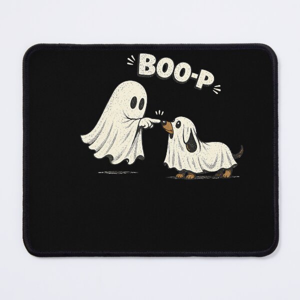 Item preview, Retro Boo Boo P Dog Ghost Funny Halloween designed and sold by stershopepie.