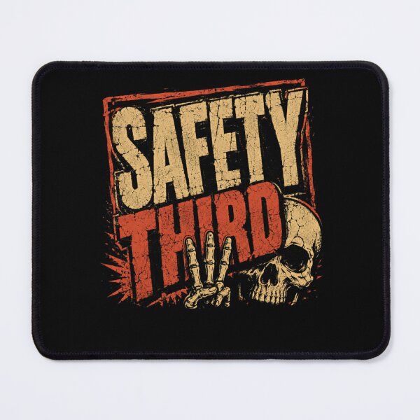Item preview, Safety Third Daredevil Risk Taker Dangerous Profession Extreme Sports Rebel designed and sold by HumansStuck12.