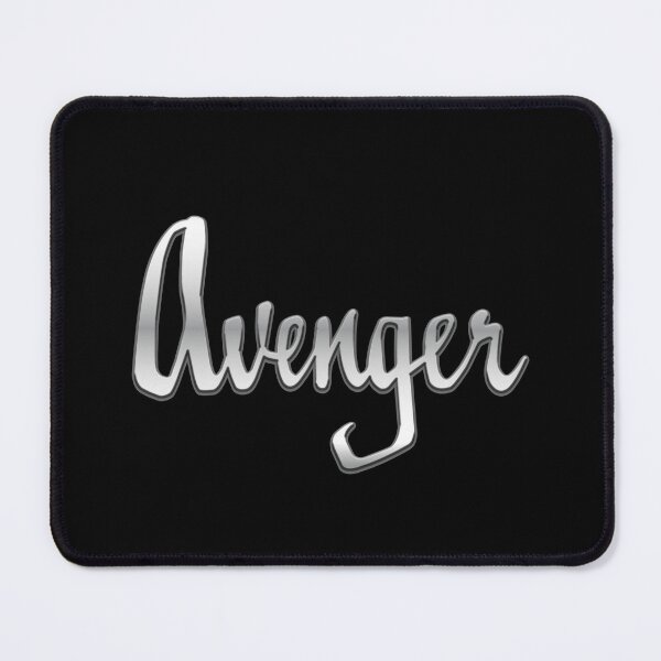 Item preview, Avenger Script Emblem – Classic British Motoring Heritage designed and sold by knappidesign.