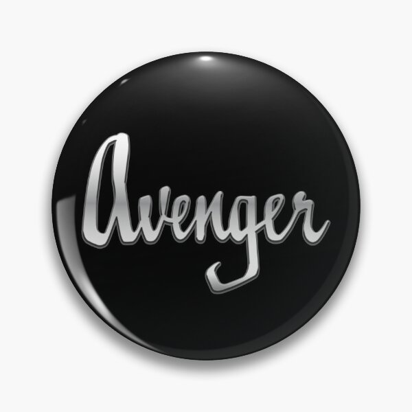 Item preview, Avenger Script Emblem – Classic British Motoring Heritage designed and sold by knappidesign.