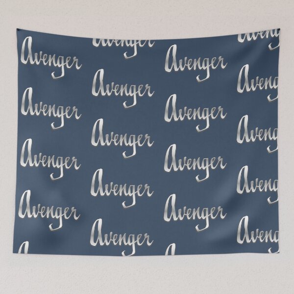 Item preview, Avenger Script Emblem – Classic British Motoring Heritage designed and sold by knappidesign.