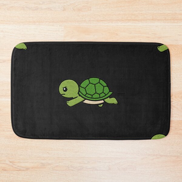Item preview, Funny Turtle Running Fast Kawaii Embroidery Patch designed and sold by ColorSplash123.