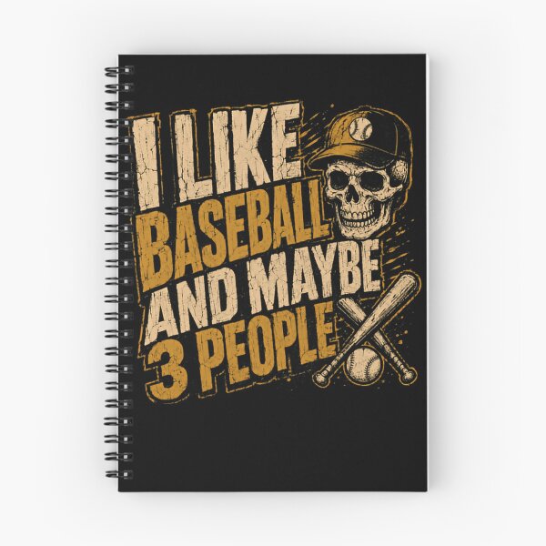 Item preview, I Like Baseball And Maybe 3 People Baseball Lover Sports Fan designed and sold by HumansStuck12.