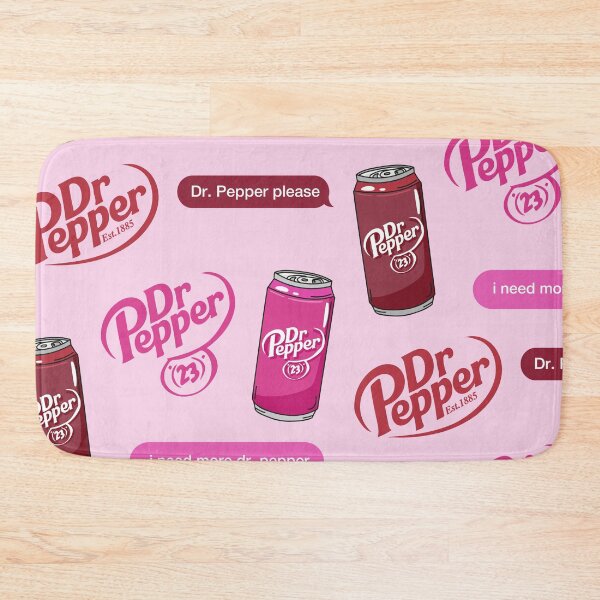 Item preview, Dr. Pepper Pack. Red and Pink Soda Can. I Need More Dr Pepper.  designed and sold by CoCoArt-Ua.