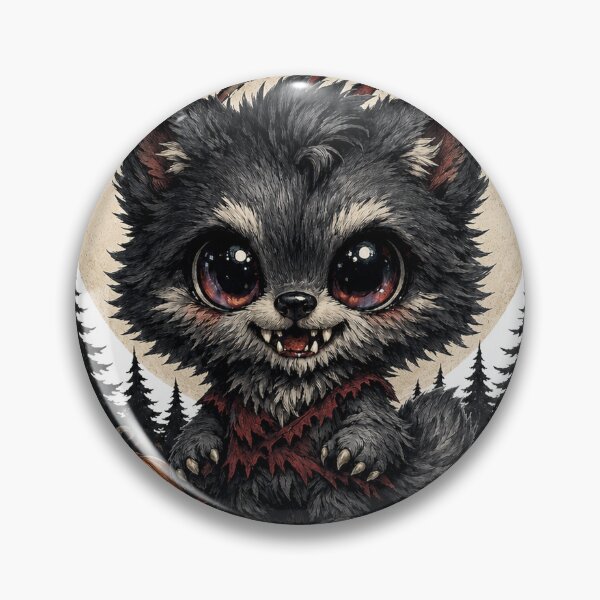 Item preview, Howl-O-Ween Cutie - Cute Werewolf Halloween designed and sold by Kromia.