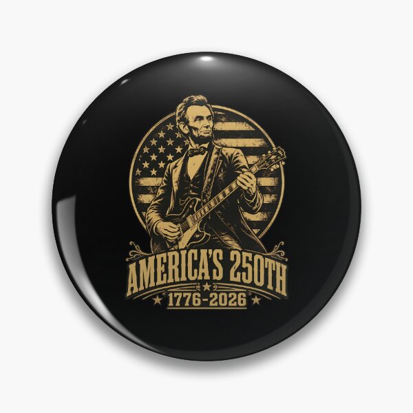 Item preview, Abraham Lincoln Guitar America 250th 1776-2026 designed and sold by TypeRiotStudio.