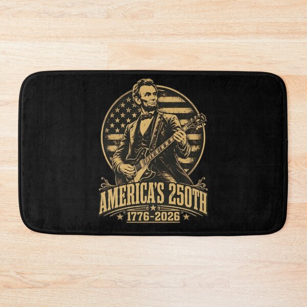 Item preview, Abraham Lincoln Guitar America 250th 1776-2026 designed and sold by TypeRiotStudio.