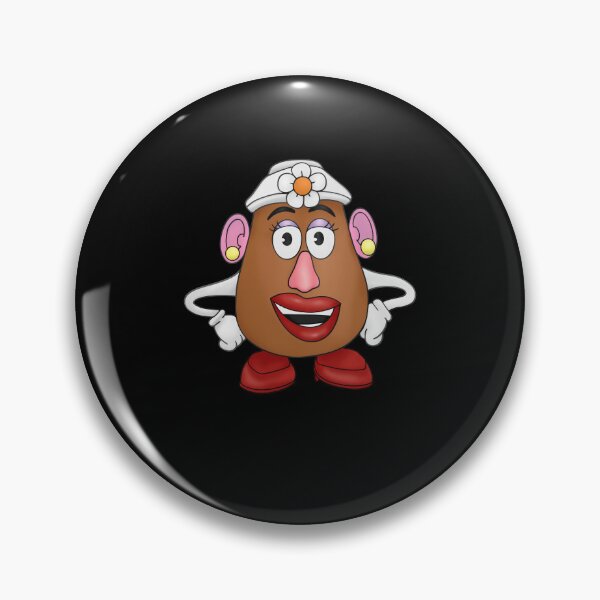 Item preview, Whimsical Spud Face Woman Character designed and sold by yvonnickStore.
