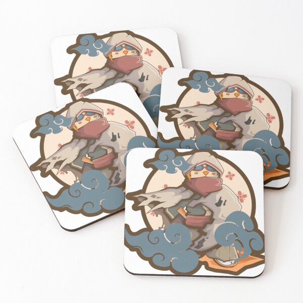 Item preview, Samurai animal character  designed and sold by brooklynngalen.