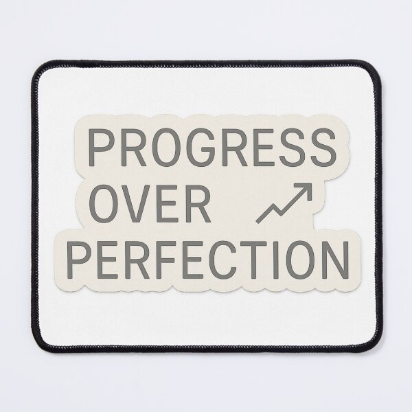 Item preview, Progress Over Perfection designed and sold by Velvet-motive.