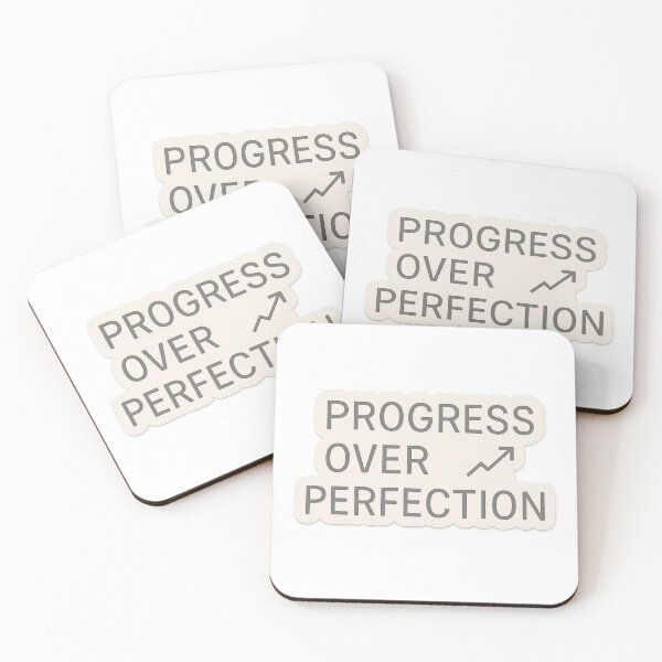 Item preview, Progress Over Perfection designed and sold by Velvet-motive.
