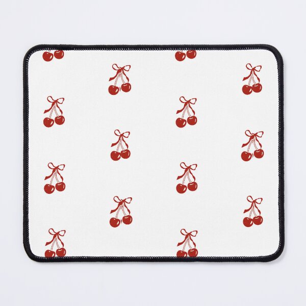 Item preview, Red cherries with pink bow. Coquettecore Preppycore. Cherry pack. Multipack. designed and sold by CoCoArt-Ua.