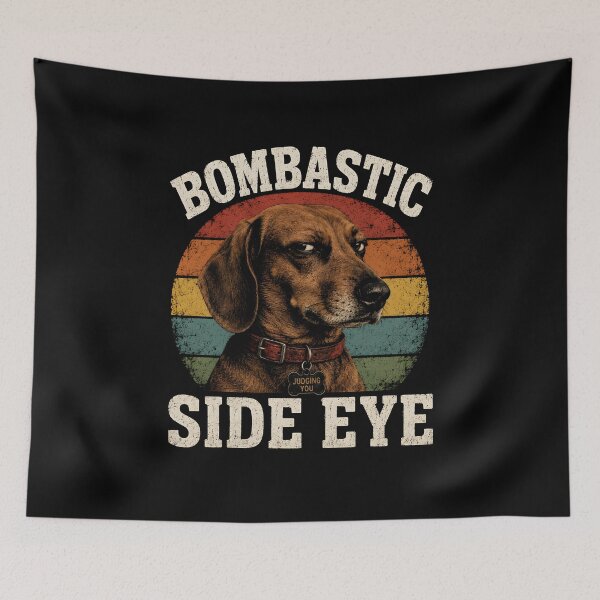 Item preview, Bombastic Side Eye Dachshund Dog designed and sold by Animavera.