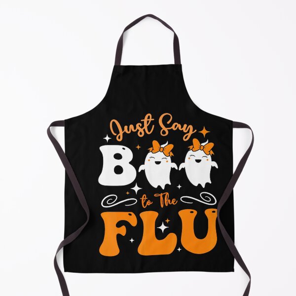 Item preview, Say Boo To The Flu Funny Halloween Ghost designed and sold by stershopepie.