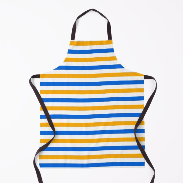 Item preview, Yellow And Blue Stripes Design White designed and sold by PatternTitan.
