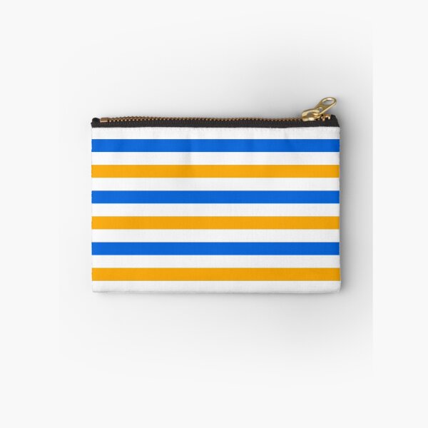 Item preview, Yellow And Blue Stripes Design White  designed and sold by PatternTitan.